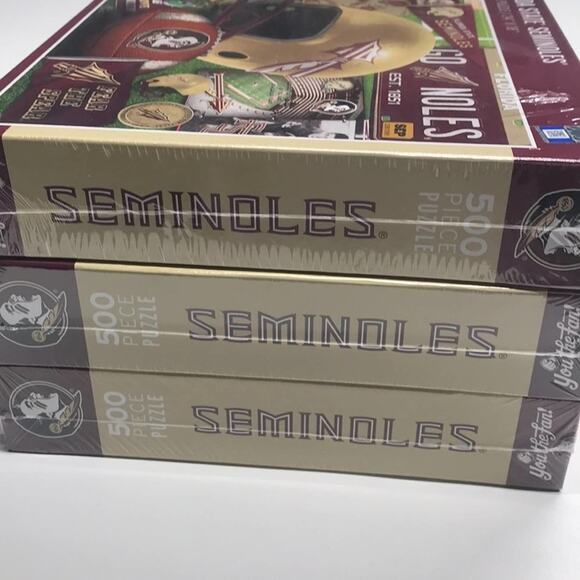 FLORIDA STATE SEMINOLES 500 Piece Jigsaw Puzzle - Picture 2 of 3